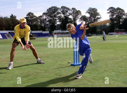 Norwich Union Inter Cricket Scuola Estiva Foto Stock