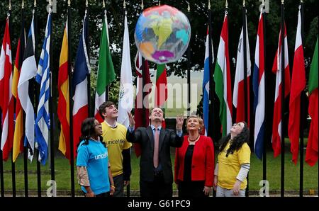 Rapporto UNICEF Foto Stock