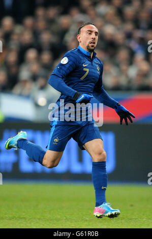Calcio - Coppa del mondo FIFA 2014 Qualifiche - Gruppo i - Francia / Spagna - Stade de France. Franck Ribery, Francia Foto Stock