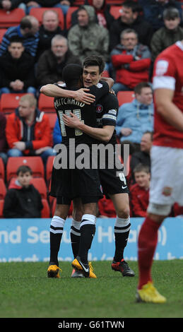 Calcio - npower Football League Championship - Barnsley v Charlton Athletic - Oakwell Foto Stock