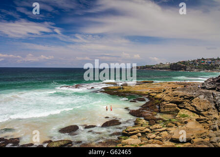 Bronte Beach a Sydney in Australia Foto Stock