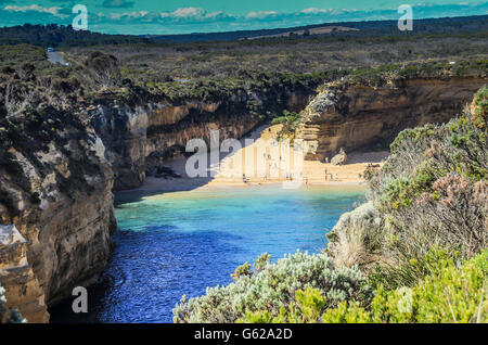 Alla Gola Loch Ard in Victoria Australia Foto Stock