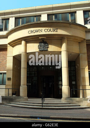 Blackfriars Crown Court stock. Una vista generale di Blackfriars Crown Court, Londra. Foto Stock