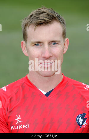 Cricket - Lancashire Photocall 2013 - Emirates Old Trafford. Steven Croft, Lancashire Foto Stock