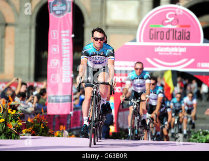 Escursioni in bicicletta - 2013 il Giro d'Italia - Anteprima giorno - Napoli Foto Stock