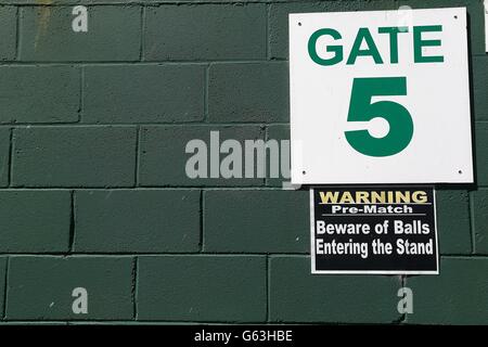 Calcio - npower Football League One - Play Off - Semifinale - Seconda tappa - Yeovil Town v Sheffield United - Huish Park Foto Stock