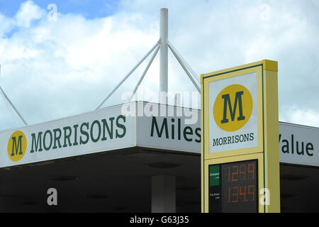 Stock di Morrisons Foto Stock