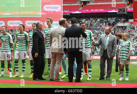 Calcio - npower Football League One - Play Off - finale - Brentford v Yeovil Town - Wembley Stadium Foto Stock