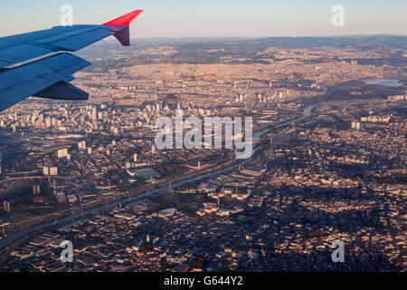 Sao Paulo metropoli del Brasile Foto Stock