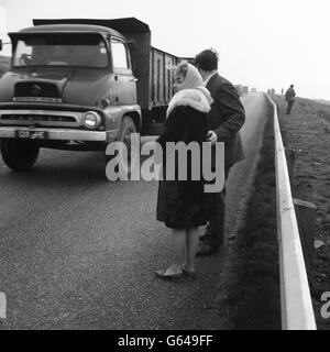 British Crime - omicidio - Saddleworth Moor - i Mori assassini - 1965 Foto Stock