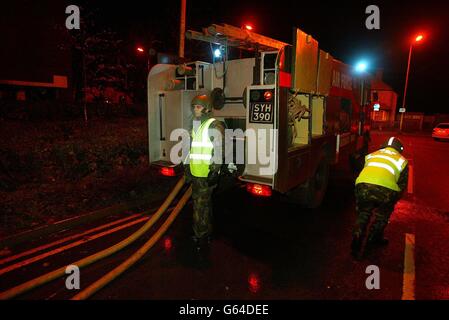 Verde Dea equipaggio Huntingdon Foto Stock