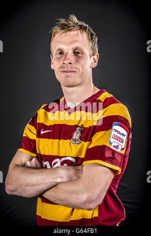 Calcio - Npower Football League Two - Bradford City Play Off Feature 2012/13 - Woodhouse Grove Training Ground. Ricky Ravenhill, Bradford City Foto Stock