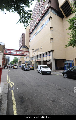 St Mary's Hospital - Londra - stock. St Mary's Hospital a Praed Street, Londra. Foto Stock