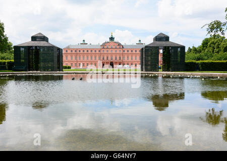 Rastatt Palace, Rastatt, Germania, Baden-Württemberg, Schwarzwald, Foresta Nera Foto Stock