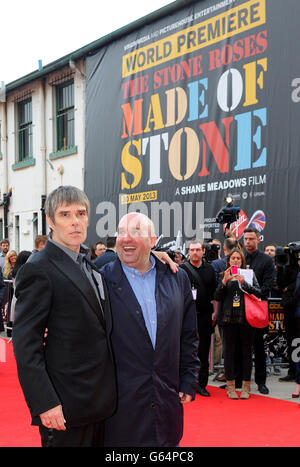 La Stone Roses: fatti di pietra Premiere - Manchester Foto Stock