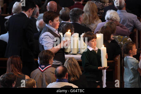 Quinto anniversario di Jimmy Mizen della morte Foto Stock