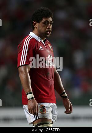 Rugby Union - Tour dei Lions britannici e irlandesi nel 2013 - Barbariani / Lions britannici e irlandesi - Stadio di Hong Kong. Toby Faletau, Lions britannici e irlandesi Foto Stock