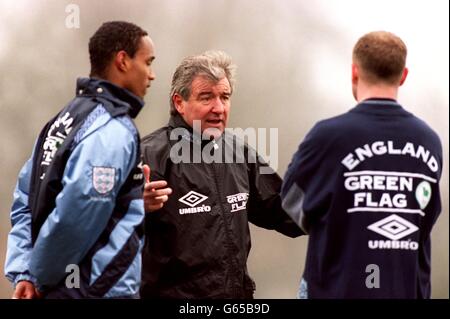 Inghilterra Training presso Abbazia di Bisham - Calcio Foto Stock