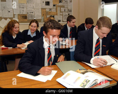 Trifoglio di Seb - Scuola di Ryde Foto Stock