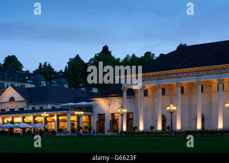 Kurhaus (assembly rooms), Baden-Baden, Germania, Baden-Württemberg, Schwarzwald, Foresta Nera Foto Stock