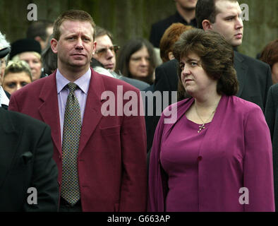 Isobel Appleton Funerale Foto Stock