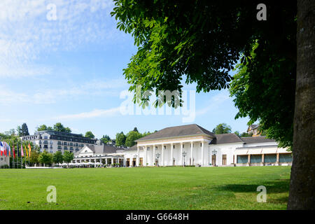 Kurhaus (assembly rooms), Baden-Baden, Germania, Baden-Württemberg, Schwarzwald, Foresta Nera Foto Stock