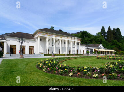 Kurhaus (assembly rooms), Baden-Baden, Germania, Baden-Württemberg, Schwarzwald, Foresta Nera Foto Stock