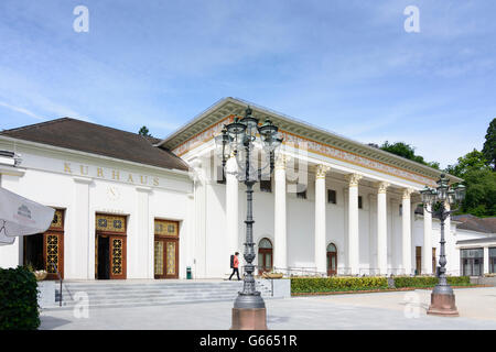 Kurhaus (assembly rooms), Baden-Baden, Germania, Baden-Württemberg, Schwarzwald, Foresta Nera Foto Stock