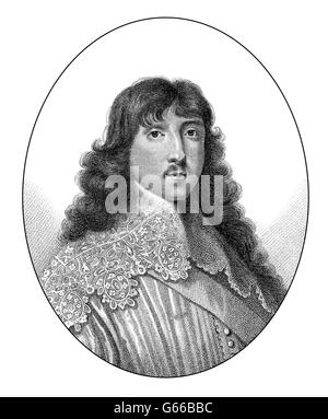 Henry Carey, 2° Conte di Monmouth, 1595-1661, un nobile inglese e traduttore Foto Stock