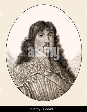 Henry Carey, 2° Conte di Monmouth, 1595-1661, un nobile inglese e traduttore Foto Stock