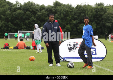 Sport - StreetGames piscine calcio cinque - Londra Foto Stock