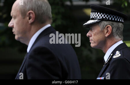 La Metropolitan Police Memorial Service - Hendon Foto Stock