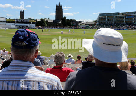 Cricket - International Tour Match - Somerset v Australia XI - Day Four - The County Ground. Il County Ground di Taunton durante l'Australia vince sopra Somerset il quarto giorno della partita International Tour. Foto Stock