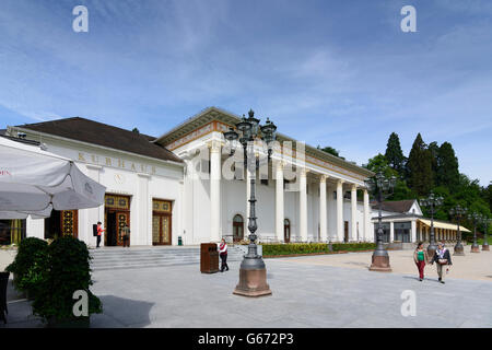 Kurhaus (assembly rooms), Baden-Baden, Germania, Baden-Württemberg, Schwarzwald, Foresta Nera Foto Stock