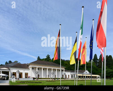 Kurhaus (assembly rooms), Baden-Baden, Germania, Baden-Württemberg, Schwarzwald, Foresta Nera Foto Stock