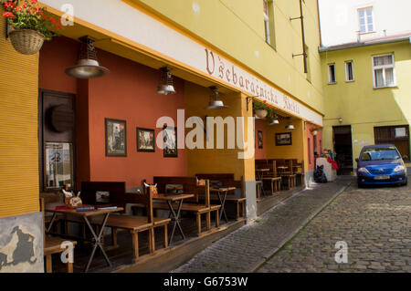 Ristorante Baracnicka rychta, Vsebaracnicka Foto Stock