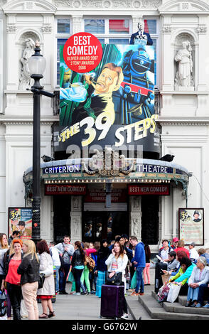 Theatre stock, Londra. Una visione generale del Criterion Theatre, a Londra. Foto Stock