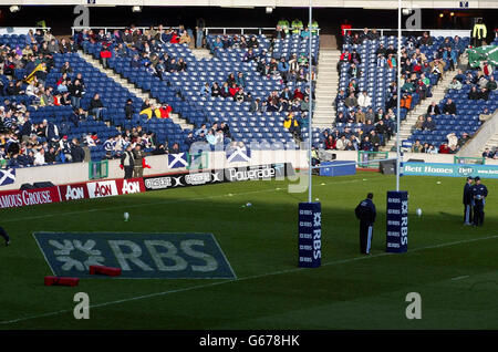 RBS 6 Nazioni Scozia v Irlanda Foto Stock