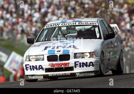 Motor Racing - Auto Trader RAC British Touring Car Championship - Round Two - Brands Hatch. Jo Winkelhock, BMW Team Schnitzer Foto Stock