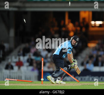 Cricket - Amici vita T20 - Surrey v Sussex squali - Kia ovale Foto Stock