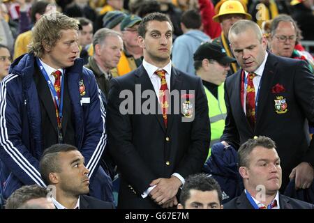 Rugby Union - 2013 Britannica e Irlandese Lions Tour - Terza prova - Australia v britannica e irlandese Lions - ANZ Stadium Foto Stock