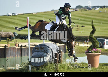 Equitazione - 2013 Barbury International Horse Trials - Giorno 4 - Castello di Barbury Foto Stock