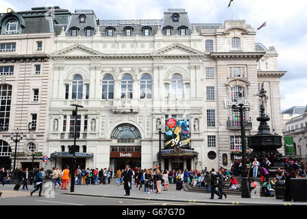 Theatre stock, Londra. Una visione generale del Criterion Theatre, a Londra. Foto Stock