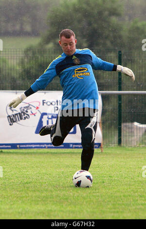 Sport - StreetGames piscine calcio cinque - Castlereagh Foto Stock