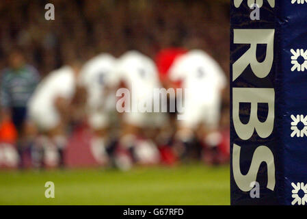 RBS 6 Nazioni GALLES V INGHILTERRA Foto Stock