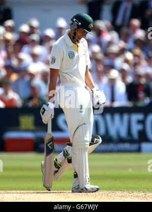 Cricket - Primo Investec Ceneri Test - Inghilterra v Australia - Giorno 2 - Trent Bridge Foto Stock