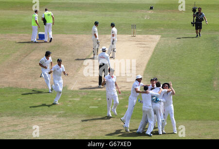 Cricket - Primo Investec Ceneri Test - Inghilterra v Australia - Giorno 5 - Trent Bridge Foto Stock