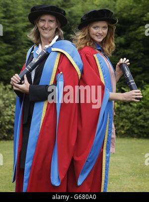 Lily Cole laurea honoris causa Foto Stock