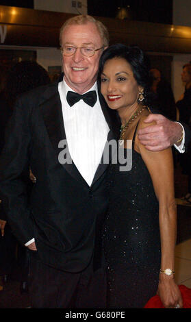 ORANGE BAFTAS Michael Caine Foto Stock