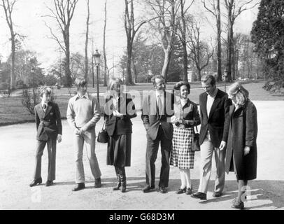 Royalty - belga Royal Family - Bruxelles Foto Stock